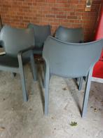 Set 4 Diva tuinstoelen van Siesta  in mooie staat, Ophalen, 2e hands, Kunststof, Gebruikt