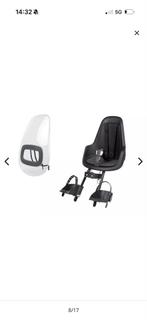 Bobike kinderzitje voor met scherm, Fietsen en Brommers, Fietsaccessoires | Fietsstoeltjes, Ophalen of Verzenden, Gebruikt