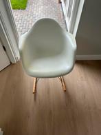 Vitra Eames Schommelstoel - Verkleurd, Huis en Inrichting, Stoelen, Ophalen, Kunststof, Gebruikt, Wit
