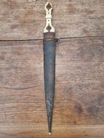 Antieke Kaukasische kindjal Dolk met Schede, Antiek en Kunst, Ophalen of Verzenden