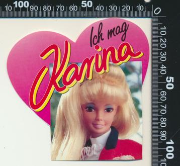 Sticker: Karina - Ich mag beschikbaar voor biedingen
