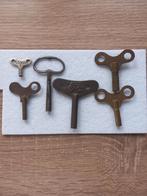 6 opwind sleutels oa. Marklin Schuco, Antiek en Kunst, Antiek | Speelgoed, Ophalen of Verzenden