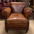 Prachtige Muylaert Schaapslederen Fauteuil Bruin., Huis en Inrichting, Fauteuils, Muylaert, Gebruikt, Ophalen of Verzenden, 75 tot 100 cm