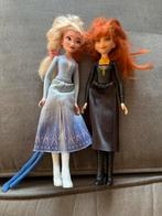 Elsa en anna poppen met extra jurkjes, Ophalen of Verzenden, Gebruikt, Pop