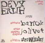 Devy Erlih Joue Bartok Jolivet  Strawinsky Violin Solo, Cd's en Dvd's, Vinyl | Klassiek, Ophalen of Verzenden, Zo goed als nieuw