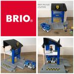 Brio Politie Station met Autootje voor Houten Treinspoor, Kinderen en Baby's, Speelgoed | Thomas de Trein, Ophalen of Verzenden