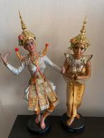 Vintage Thaise Danseressen Beelden, Ophalen of Verzenden