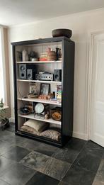 Oude hoge schoolkast/laboratoriumkast, Antiek en Kunst, Antiek | Meubels | Kasten, Ophalen
