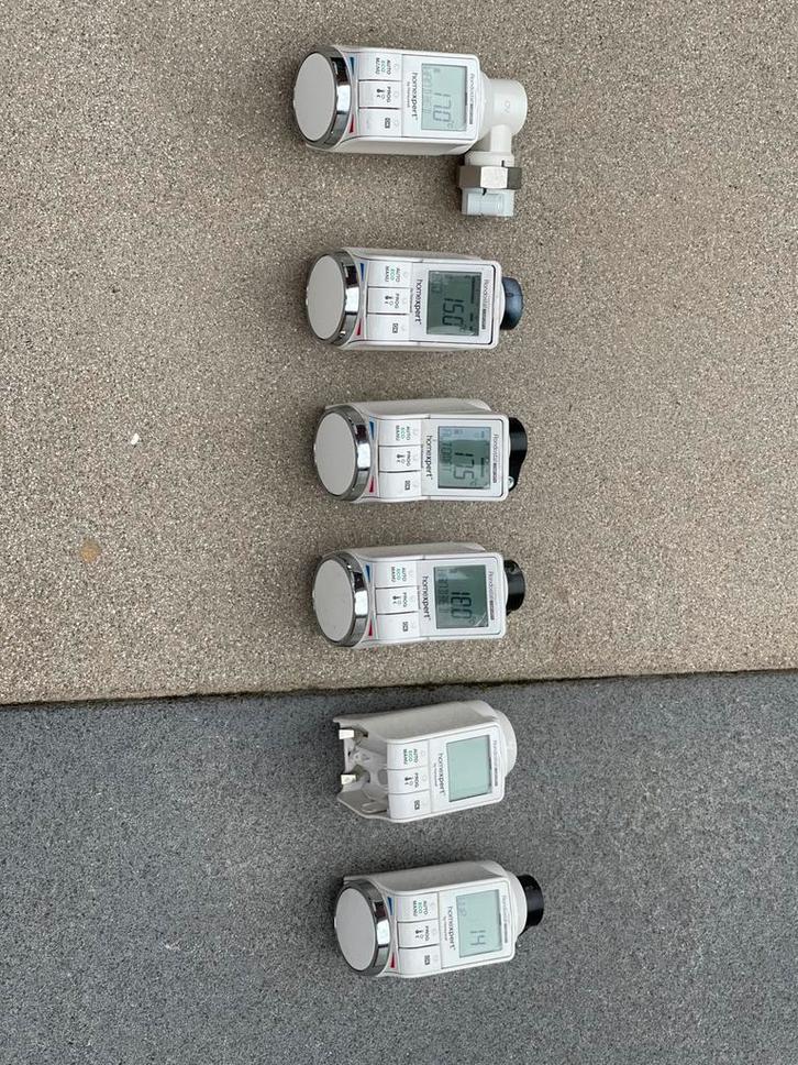 Honeywell home HR 30 radiatorknop / thermostaat - 6 stuks, Doe-het-zelf en Verbouw, Thermostaten, Gebruikt, Slimme thermostaat