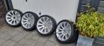 BMW Style 218 velgen e60 en e61 Breedset, Gebruikt, Banden en Velgen, Personenwagen, Zomerbanden