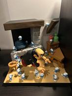 Fariboles De Smurfen ‘Ik zal ze krijgen’ Peyo Gargamel, Ophalen of Verzenden, Kuifje, Zo goed als nieuw, Beeldje of Figuurtje