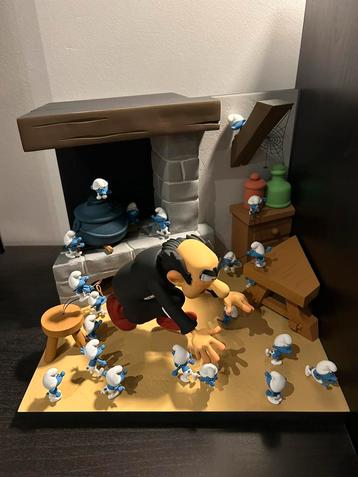 Fariboles De Smurfen ‘Ik zal ze krijgen’ Peyo Gargamel beschikbaar voor biedingen