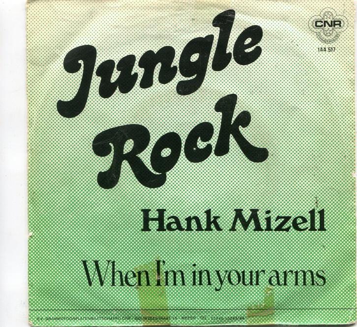 HANK MIZELL  -  Jungle rock, Cd's en Dvd's, Vinyl Singles, Gebruikt, Single, Pop, 7 inch, Ophalen of Verzenden
