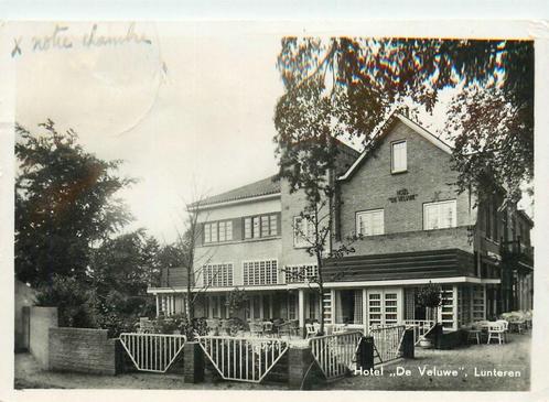 (387-071-037) Lunteren Hotel de Veluwe, Verzamelen, Ansichtkaarten | Nederland, Gelderland, Verzenden