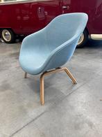 4 Hay AAL Lounge Chairs lichtblauw - Gebruikt, Huis en Inrichting, Ophalen, Gebruikt, Blauw, Vier