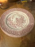 Engels rood English Ironstone Tableware EIT plat dinerboorf, Ophalen of Verzenden