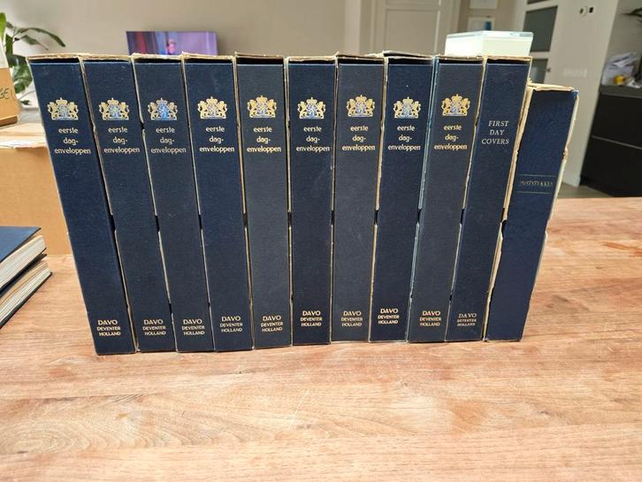 Albums met 1e dag enveloppen en poststukken, Postzegels en Munten, Postzegels | Eerstedagenveloppen, Nederland, Ophalen of Verzenden