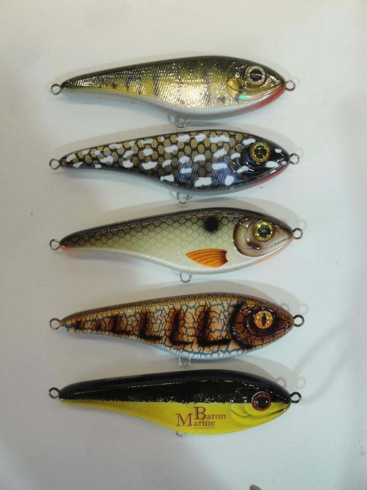 Strike pro Busterjerk 12cm, Watersport en Boten, Hengelsport | Roofvissen, Zo goed als nieuw, Overige typen, Ophalen of Verzenden