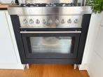 Bosch Solitaire 6 pits gasfornuis 90cm. met ruime oven, Witgoed en Apparatuur, Fornuizen, Ophalen, Gebruikt, 60 cm of meer, Gas