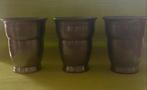 Tinnen Gero bekers 3 stuks, Ophalen