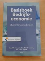 Basisboek bedrijfseconomie-studentenuitwerkingen, Ophalen of Verzenden, Rien Brouwers; Wim Koetzier; Olaf Leppink, Management