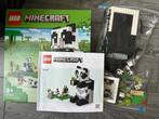 Lego Minecraft 21245 het pandahuis, Ophalen of Verzenden, Zo goed als nieuw, Complete set, Lego