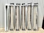 6x TL bakken armaturen systeemplafond lampen verlichting, Ophalen, Zo goed als nieuw, Minder dan 50 watt, Lamp met armatuur