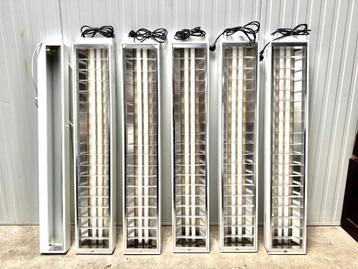 6x TL bakken armaturen systeemplafond lampen verlichting beschikbaar voor biedingen