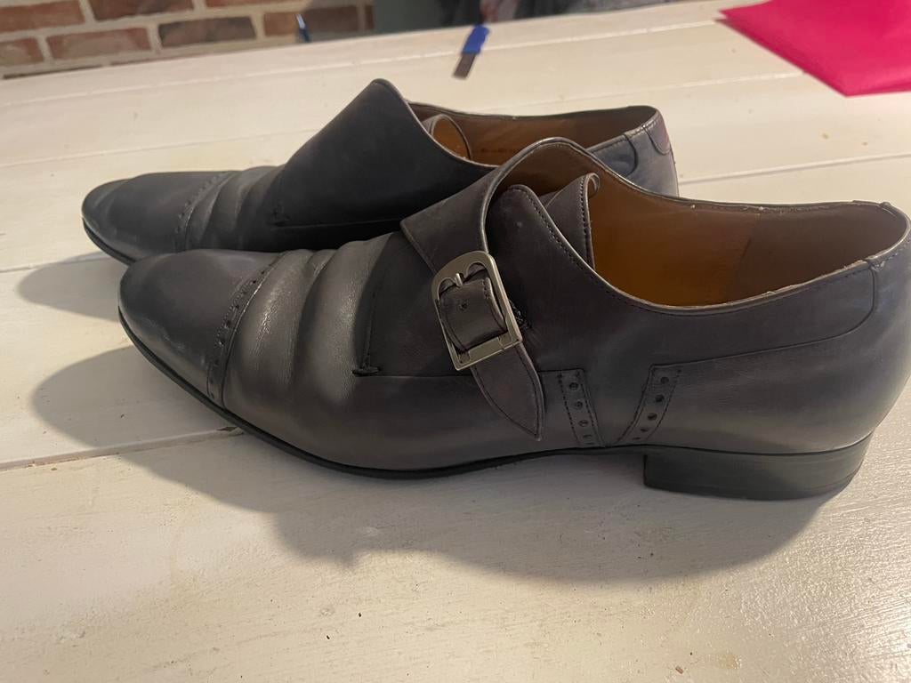 Onversleten Bally gespschoenen mt 42 / 8, Overige kleuren, Ophalen of Verzenden, Gespschoenen, Gedragen