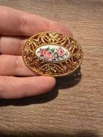 Avon broche 1990 porselein, Overige materialen, 4 tot 7 cm, Xx, Ophalen of Verzenden