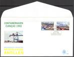 Antillen - Containerhaven Curacao 1992, Postzegels en Munten, Brieven en Enveloppen | Buitenland, Verzenden, Envelop