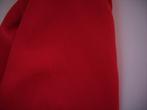 Kvadrat Tonus 4 130; rode meubelstof, coupon, Wol, 120 cm of meer, Ophalen of Verzenden, Rood