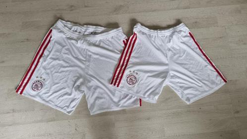 Ajax THUIS Short! Seizoen 15/16! Mt L!, Kleding | Heren, Sportkleding, Zo goed als nieuw, Voetbal, Maat 52/54 (L), Blauw, Ophalen of Verzenden