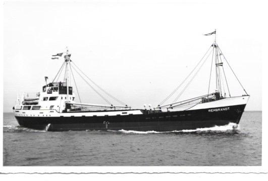 REMBRANDT Scheepswerf Bodewes Martenshoek scheepvaart, Verzenden, 1960 tot 1980, Ongelopen, Groningen