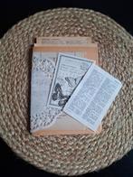Vintage papier setje, Hobby en Vrije tijd, Scrapbooking, Ophalen of Verzenden, Zo goed als nieuw, Papier of Karton
