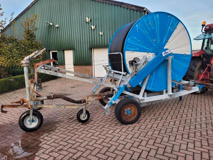 Ocmis regenhaspel 100-350, Tuin en Terras, Tuinslangen, Gebruikt, Overige typen, Ophalen