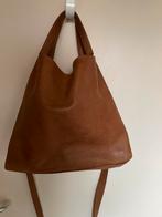 Fred de la Bretoniere Cognac Leren Tas - Zo Goed Als Nieuw, Verzenden, Zo goed als nieuw, Bruin, Handtas