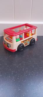 Fisher Price mini bus, Kinderen en Baby's, Speelgoed | Fisher-Price, Gebruikt, Ophalen of Verzenden