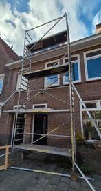 Custers Rolsteiger - 10m Werkhoogte, Doe-het-zelf en Verbouw, Steigers, Ophalen, Gebruikt, Rolsteiger of Kamersteiger, 5 meter of hoger