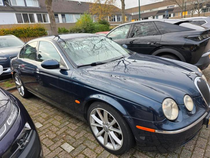 Jaguar S-Type 3.0 V6 Executive AUT 2007 Blauw, Auto's, Jaguar, Bedrijf, S-Type, Benzine, F, Sedan, Automaat, Origineel Nederlands