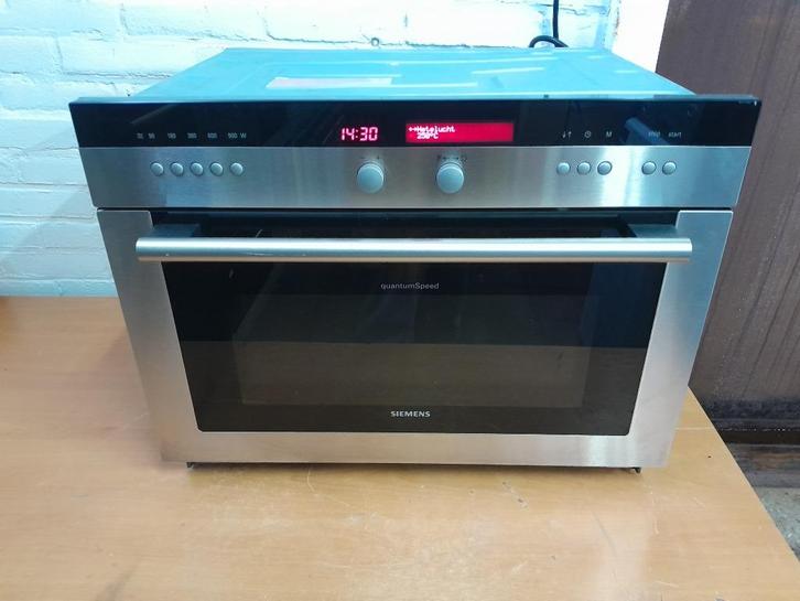 NETTE SIEMENS HB86Q560N COMBI MAGNETRON/OVEN TE KOOP, Witgoed en Apparatuur, Magnetrons, Gebruikt, Inbouw, Combimagnetron, 45 tot 60 cm