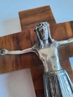 Jezus Christus Beeld op Hout, Antiek en Kunst, Ophalen of Verzenden
