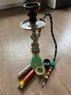 Shisha waterpijp mooie compleet 1 gebruikt als decoratie, Ophalen of Verzenden, Zo goed als nieuw