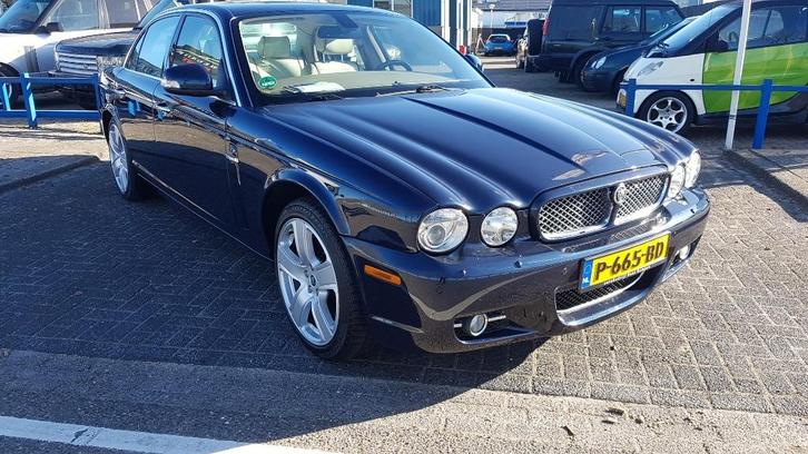 Jaguar XJ8 Executive 4.2 2008 Blauw, Auto's, Jaguar, Bedrijf, Te koop, Overige modellen, ABS, Airbags, Airconditioning, Alarm