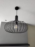 Hanglamp zwart metaal, Ophalen of Verzenden, Zo goed als nieuw, Metaal, Minder dan 50 cm