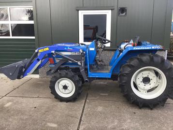 Iseki Mini trekker Iseki TA270 met nieuwe afkoppelbare voorl beschikbaar voor biedingen