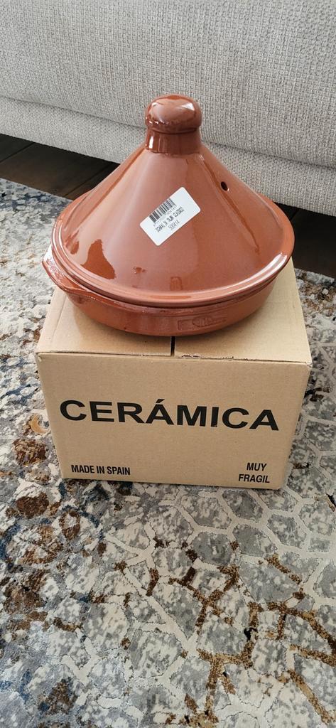 Tajine Classico Keramiek - Nieuw in doos!, Huis en Inrichting, Keuken | Potten en Pannen, Nieuw, Overige typen, Overige materialen