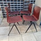 Prachtige Thur op seat pagholz schoolstoelen stapelstoelen, Huis en Inrichting, Stoelen, Ophalen, Gebruikt, Bruin, Vijf, Zes of meer stoelen