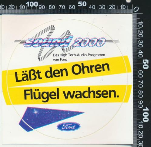 Sticker: Ford - Sound 2000, Verzamelen, Stickers, Zo goed als nieuw, Auto of Motor, Verzenden