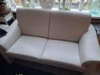 Leren bankstel - 2 en 3 zits, Huis en Inrichting, Gebruikt, 150 tot 200 cm, Tweepersoons, Ophalen of Verzenden